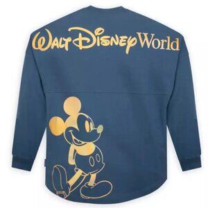 Disney World 50th Anniversary Spirit Jersey S Mickey Mouse Puffy Letters